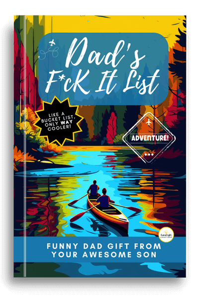 Personalized Dad Gifts from Son Fuck It List Bucket List Best Swear Funny Gag